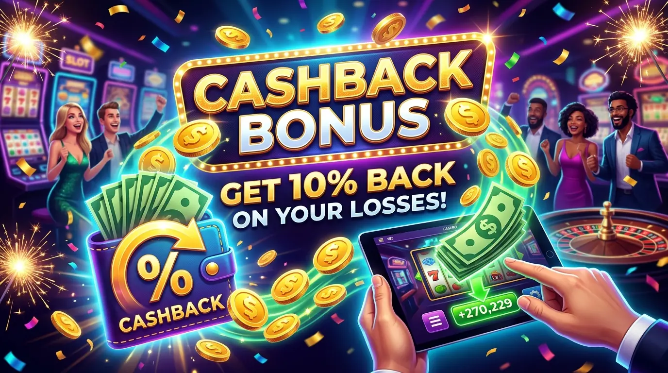 Bitkingz casino cashback bonus